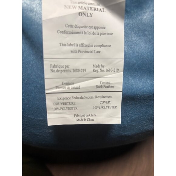 Brentwood Originals Cheetah Pattern Decorative Pillow With Duck Feather Filling - Picture 7 of 7